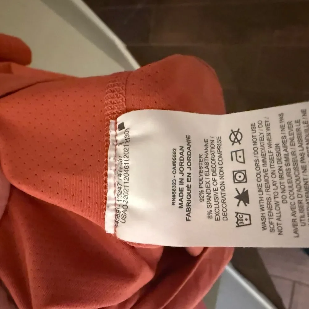 Nike Red Short Sleeve Tee